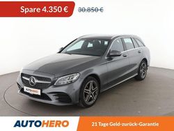Grau Gebraucht 2021 Mercedes C180 AMG line Limousine | 26.500 € (Superpreis)