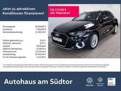 Mythosschwarz metallic Gebraucht 2023 Audi A3 Advanced Plus Limousine | 30.850 € (Fairer Preis)