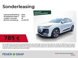 Gletscherweiß Gebraucht 2024 Audi e-tron Ambiente SUV | 69.880 € (Fairer Preis)
