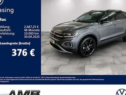 Indiumgrau metallic/schwarz Neu 2025 VW T-Roc Style SUV | 49.980 €