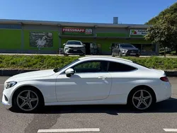 Weiß Gebraucht 2016 Mercedes C180 AMG line Coupé | 19.900 € (Etwas zu teuer)