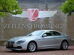 Glaciersilber metallic Gebraucht 2017 BMW 650 Sport Line Coupé | 40.500 € (Teuer)