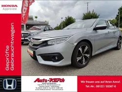 Lunar silver met. Gebraucht 2018 Honda Civic Executive Limousine | 19.490 € (Fairer Preis)
