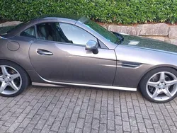 Grau Gebraucht 2015 Mercedes SLK350 AMG line Cabrio | 32.600 € (Teuer)