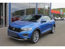 Blau Gebraucht 2021 VW T-Roc Cabriolet Style Cabrio | 26.249 € (Guter Preis)