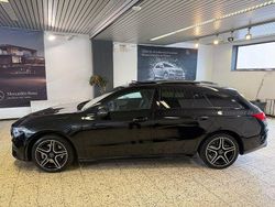 Nachtschwarz uni Gebraucht 2021 Mercedes CLA250e Shooting Brake AMG Kombi | 27.895 € (Fairer Preis)