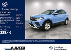 Clear blue metallic Gebraucht 2025 VW T-Cross IQ Drive SUV | 23.820 € (Fairer Preis)