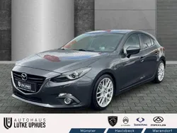 Grau Gebraucht 2015 Mazda 3 Sports-Line Kleinwagen | 12.490 € (Etwas zu teuer)