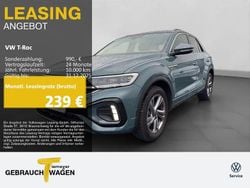 Blau Gebraucht 2025 VW T-Roc R-line SUV | 29.450 € (Superpreis)