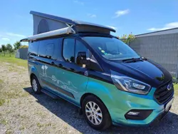 Schwarz Gebraucht 2021 Ford Transit Custom Nugget Van / Kleinbus | 49.900 € (Fairer Preis)