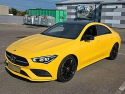 Gelb Gebraucht 2019 Mercedes CLA200 AMG line Limousine | 29.700 € (Fairer Preis)