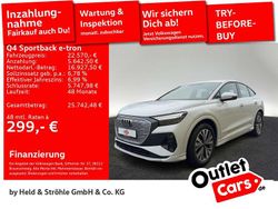Gletscherweiß metallic Gebraucht 2022 Audi Q4 e-tron Advanced SUV | 22.570 € (Guter Preis)