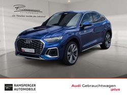 Ultrablau metallic Gebraucht 2021 Audi Q5 S-Line SUV | 38.880 € (Fairer Preis)