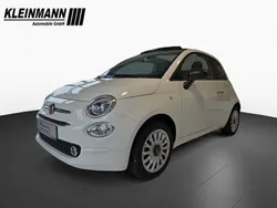 Gelato weiß Gebraucht 2023 Fiat 500C Cabrio | 16.490 € (Fairer Preis)