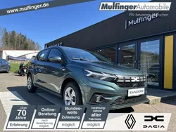 Zedergrün (grün) Neu 2024 Dacia Sandero Expression Kleinwagen | 16.800 € (Guter Preis)
