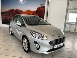 Moondust silver Gebraucht 2020 Ford Fiesta Titanium Kleinwagen | 13.490 € (Fairer Preis)
