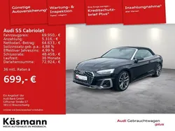 Mythosschwarz metallic Gebraucht 2024 Audi S5 Cabriolet Ambiente Cabrio | 69.950 € (Teuer)