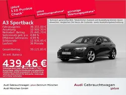 Mythosschwarz metallic Gebraucht 2024 Audi A3 S-Line Limousine | 36.351 € (Guter Preis)