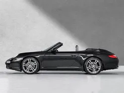 Basaltschwarzmetallic Gebraucht 2011 Porsche 911 Carrera Cabriolet Black Edition Cabrio | 62.997 € (Fairer Preis)