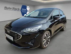 Obsidianschwarz metallic Gebraucht 2022 Ford Fiesta Vignale Kleinwagen | 19.290 € (Fairer Preis)
