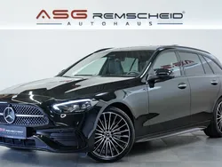 Schwarz Gebraucht 2024 Mercedes C300 AMG line Kombi | 56.800 €