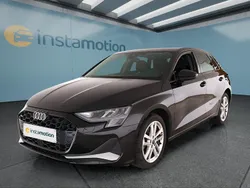 Schwarz Gebraucht 2024 Audi A3 Sportback Limousine | 31.949 € (Fairer Preis)