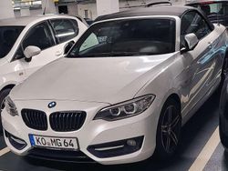 Weiß Gebraucht 2016 BMW 218 Sport Line Cabrio | 13.300 € (Guter Preis)