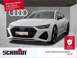 Gletscherweiß metallic Gebraucht 2024 Audi RS7 Sportback Ambiente Kleinwagen | 117.840 € (Fairer Preis)