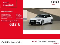 Gletscherweiß metallic Gebraucht 2024 Audi A6 S-Line Kombi | 69.930 €