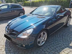 Blau Gebraucht 2007 Mercedes SLK350 Cabrio | 21.900 €