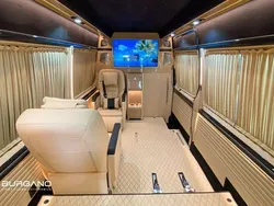 Schwarz metallic Gebraucht 2021 Mercedes Sprinter Luxury Van | 296.191 €