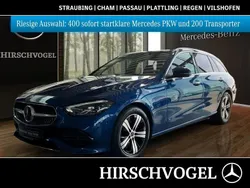Metalliclack spektralblau Gebraucht 2023 Mercedes C180 Avantgarde Kombi | 31.930 € (Guter Preis)
