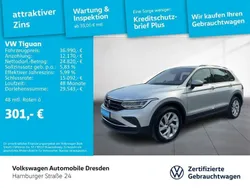 Reflexsilber metallic Gebraucht 2024 VW Tiguan Life SUV | 36.990 € (Fairer Preis)