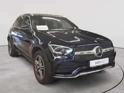 Cavansitblau metallic Gebraucht 2021 Mercedes GLC300e AMG line SUV | 32.490 € (Fairer Preis)