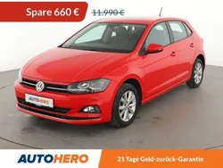 Rot Gebraucht 2018 VW Polo Highline Limousine | 10.670 € (Fairer Preis)