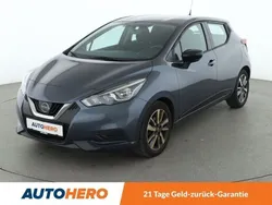 Grau Gebraucht 2018 Nissan Micra Acenta Kleinwagen | 10.990 € (Fairer Preis)