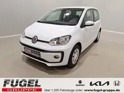Pure white Gebraucht 2021 VW up! move up! Kleinwagen | 9.999 € (Fairer Preis)
