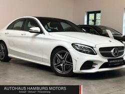 Weiß Gebraucht 2021 Mercedes C220 AMG line Limousine | 24.690 € (Fairer Preis)