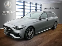Grau Gebraucht 2022 Mercedes C300e AMG Limousine | 36.980 € (Superpreis)
