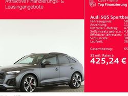 Grau Gebraucht 2022 Audi SQ5 Sportback Ambiente SUV | 58.929 € (Etwas zu teuer)