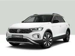Weiß (pure white / schwarz) Neu 2025 VW T-Roc Goal SUV | 36.490 € (Guter Preis)