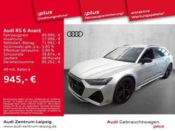 Florettsilber metallic Gebraucht 2021 Audi RS6 Ambiente Kombi | 93.930 € (Fairer Preis)