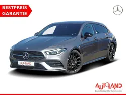 Grau (metallic) Gebraucht 2019 Mercedes CLA220 Shooting Brake AMG Kombi | 28.990 € (Etwas zu teuer)