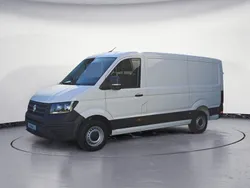 Weiß Neu 2024 VW Crafter Van | 47.990 € (Etwas zu teuer)