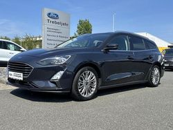 Pantherblau (metallic) Gebraucht 2021 Ford Focus Titanium X Kombi | 19.990 € (Fairer Preis)