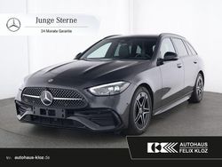 Grau Gebraucht 2025 Mercedes C220 AMG Limousine | 45.400 € (Teuer)