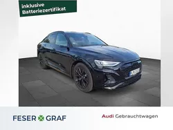 Mythosschwarz metallic Gebraucht 2024 Audi Q8 Sportback e-tron S-Line SUV | 62.990 € (Guter Preis)