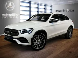 Weiß Gebraucht 2021 Mercedes GLC300e Night Limousine | 45.979 € (Teuer)