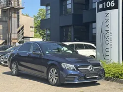 Cavansitblau metalliclack Gebraucht 2021 Mercedes C220 AMG line Limousine | 28.950 € (Guter Preis)