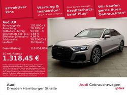 Florettsilber metallic Gebraucht 2024 Audi A8 Ambiente Limousine | 103.890 €